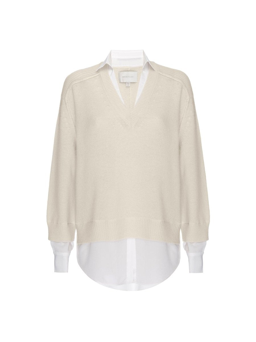 The Looker Layered V-Neck Brochuwalkers